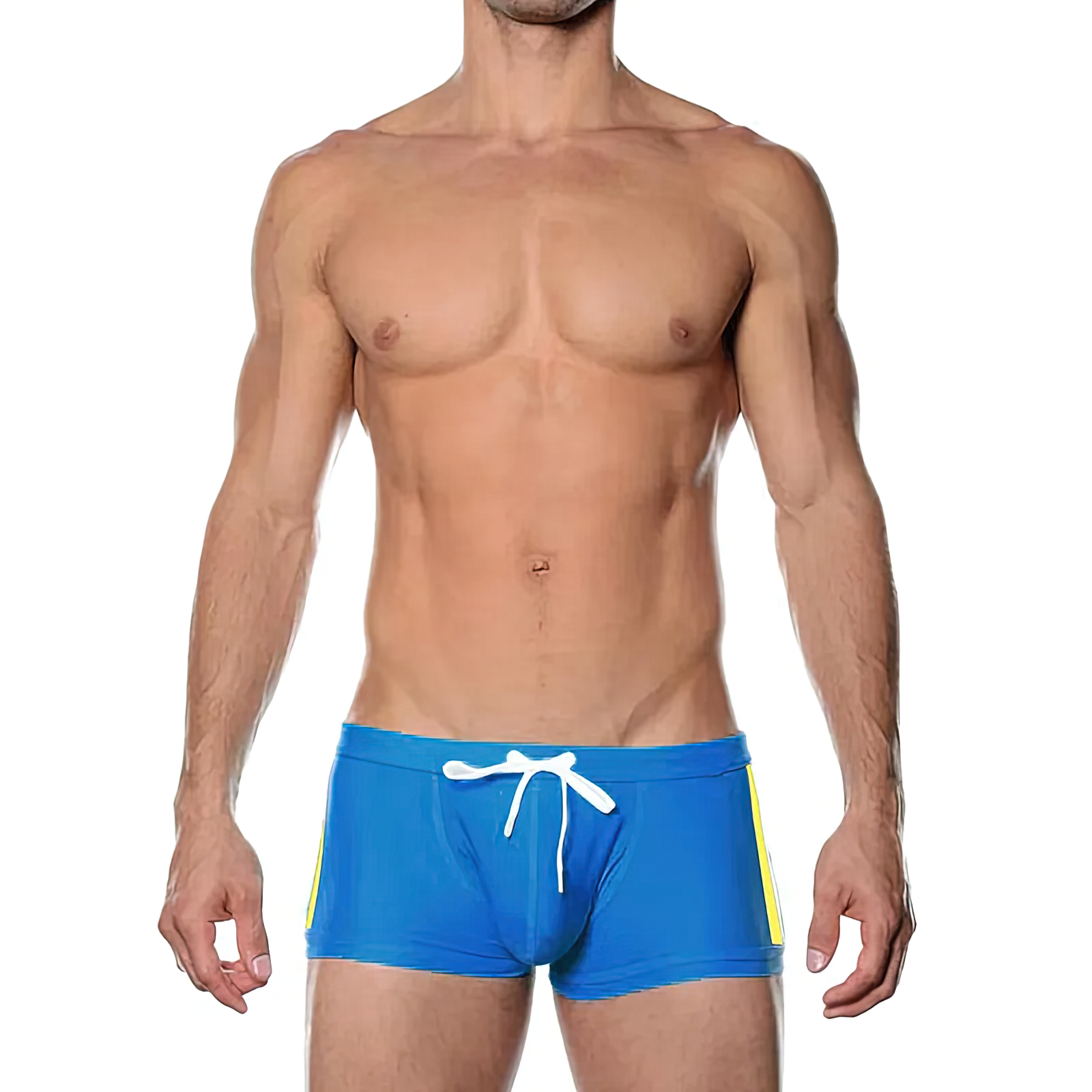 Mens Big Bulge Pouch Swimming Trunks 5748